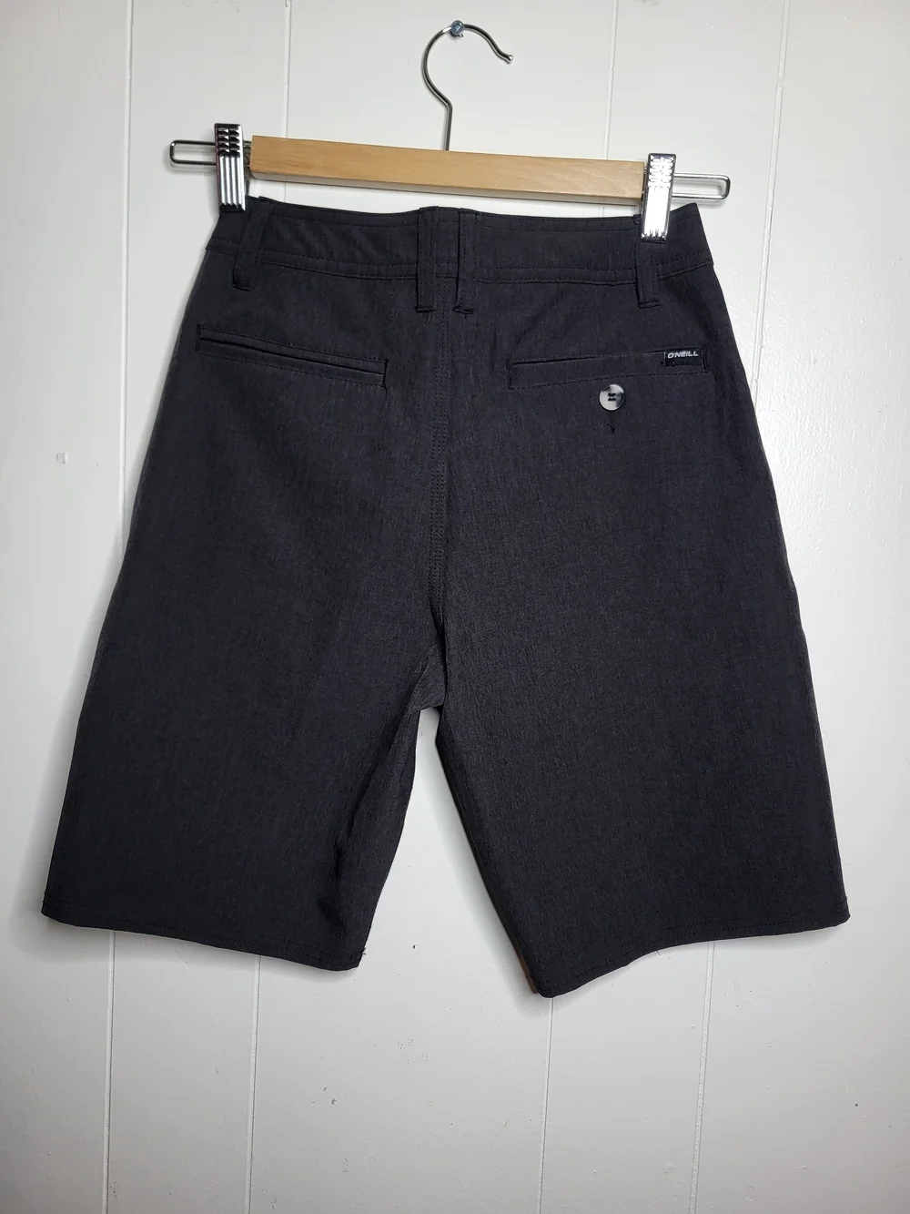 O'Neill Kids Charcoal Flat Front Walkshorts